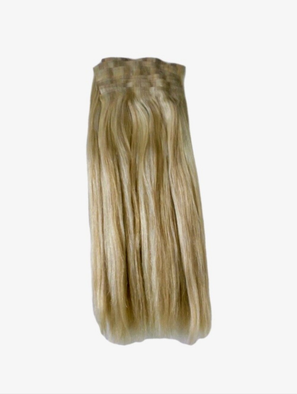 Bellami Silk Seam 16" Pearl Blonde Highlights Hair Extensions